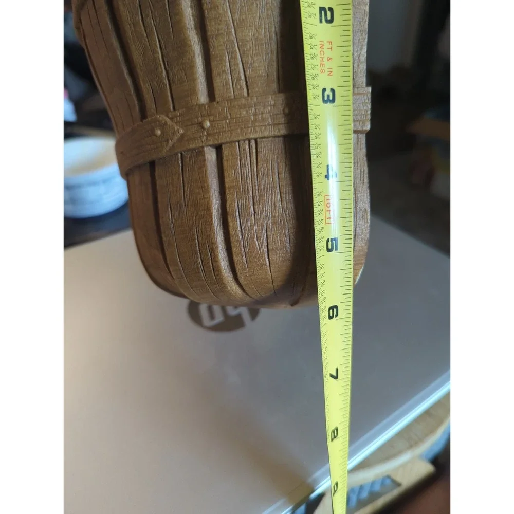 Vintage Homco Berry Basket Wall Pocket Vase